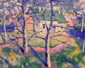 卡兹米尔 马列维奇 : Apple Trees in Blossom